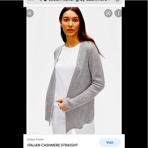 Eileen Fisher Italian cardigan